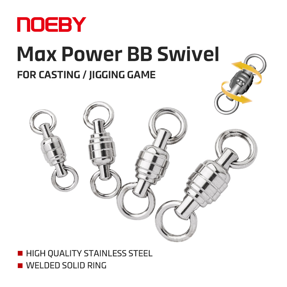 Fishing Equipment Stores - NOEBY Max Power BB Swivel High