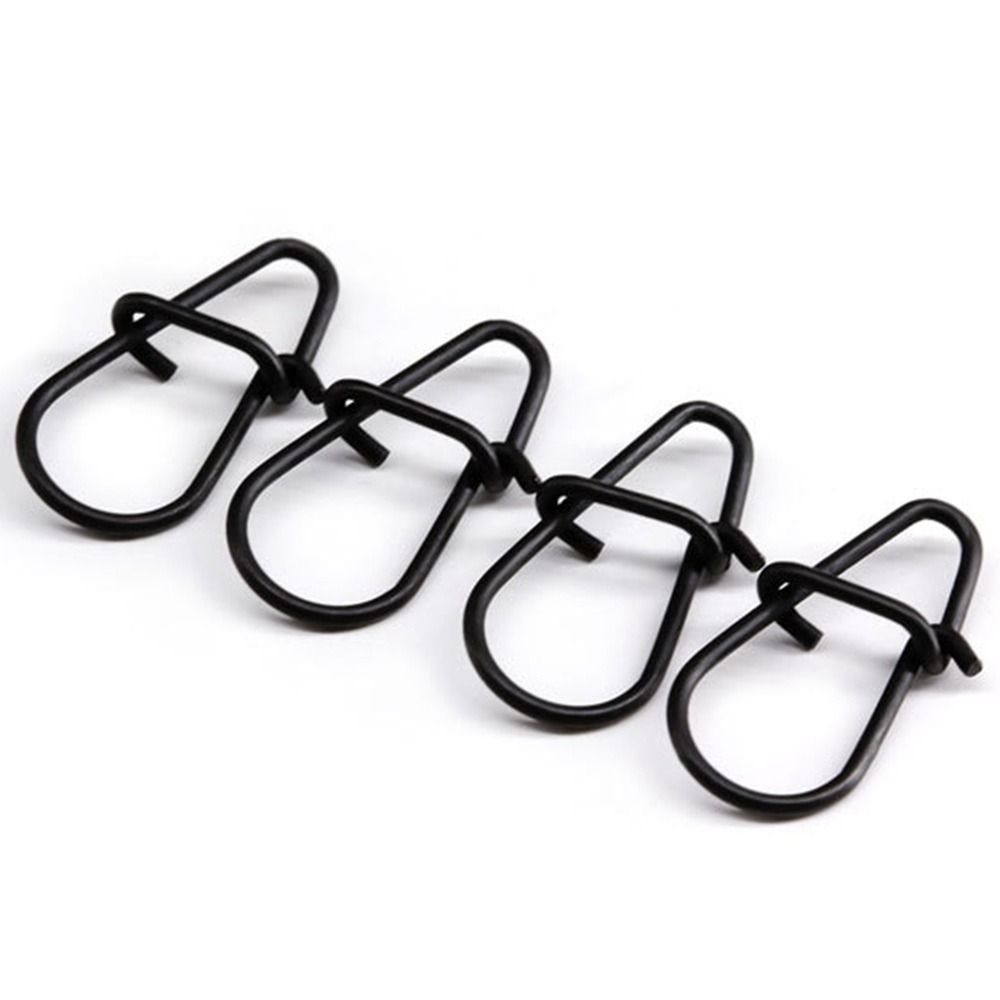 100Pcs/lot Matte black Snap Fi - огляд і ціна Tackle Box