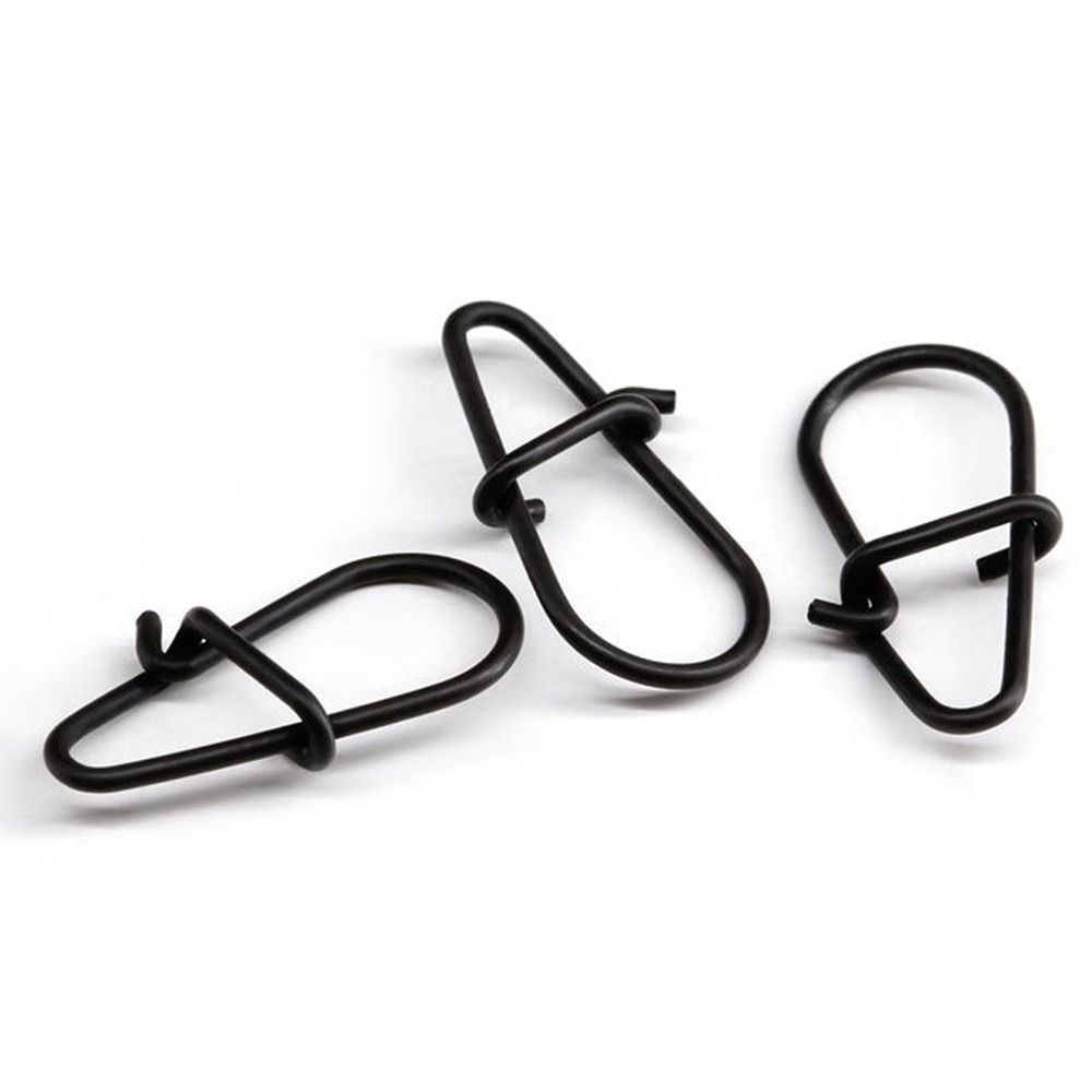 100Pcs/lot Matte black Snap Fi - огляд і ціна Tackle Box