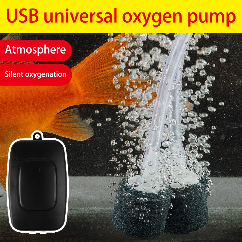 Mini Aquarium Air Pump Kit Oxy - огляд і ціна Fishing Equipment Stores
