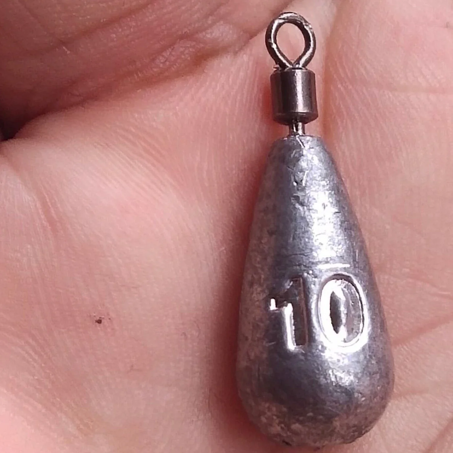 10pcs/lot Fishing Weight Sinke - огляд і ціна Fishing Equipment Stores