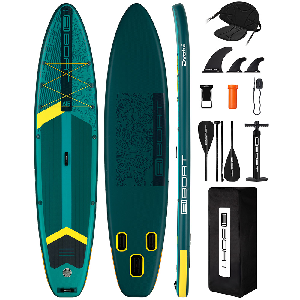 AIBOAT Green Pro SUP Waterproo - огляд і ціна Fishing Equipment Stores