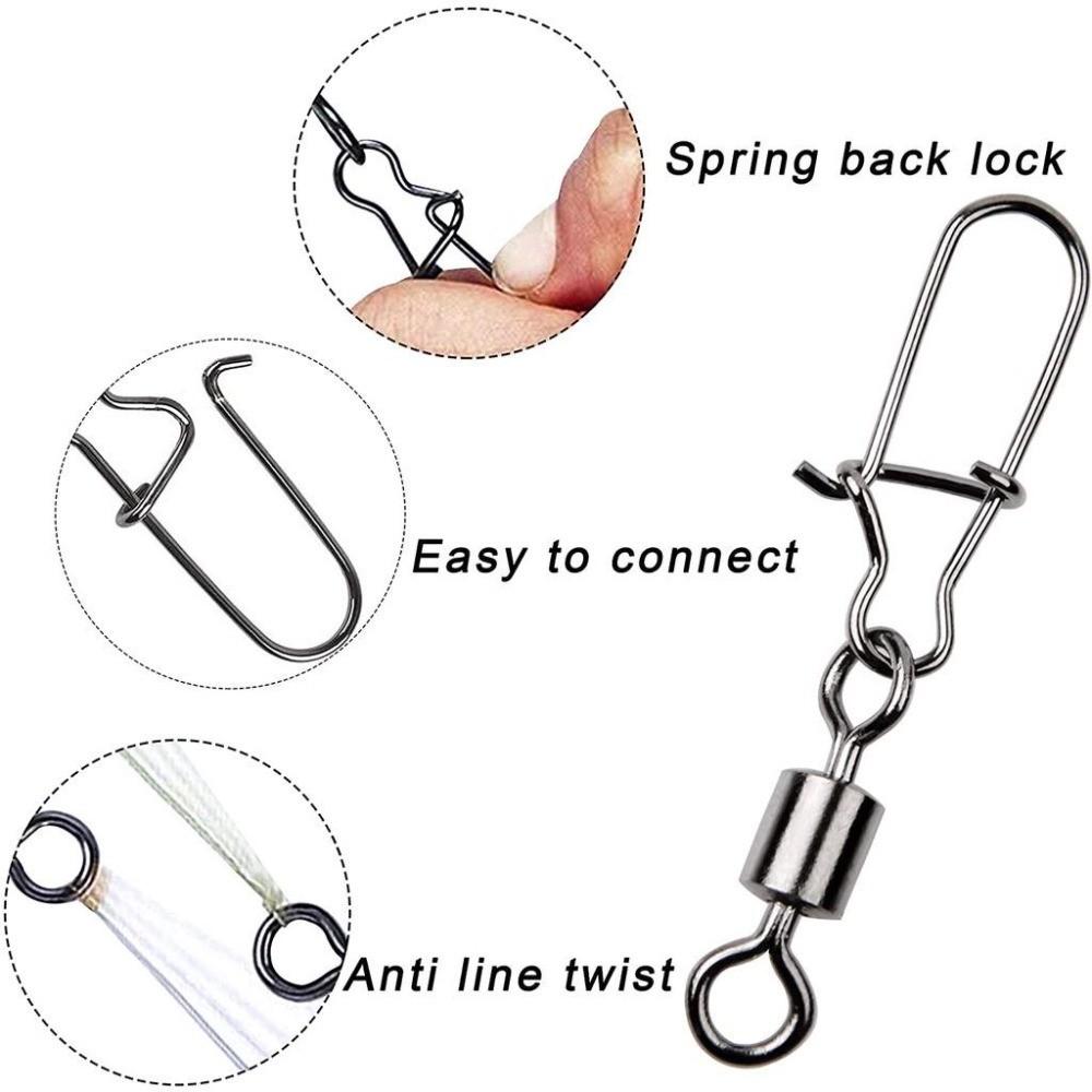 50pcs Set 4#/6#/8#/10#/12# Sta - огляд і ціна Fishing Equipment Stores