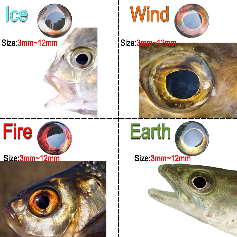 ICERIO 100PCS  Holographic 3D  - огляд і ціна Fly Fishing Set