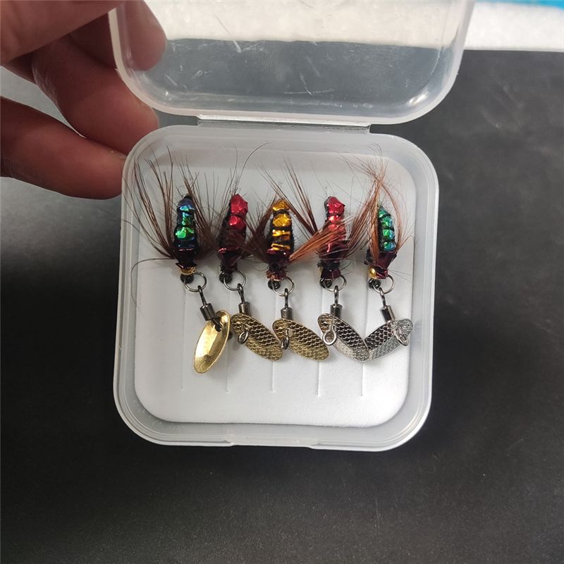 T34C Sequin Lure Bait Artifici - огляд і ціна Fly Fishing Set
