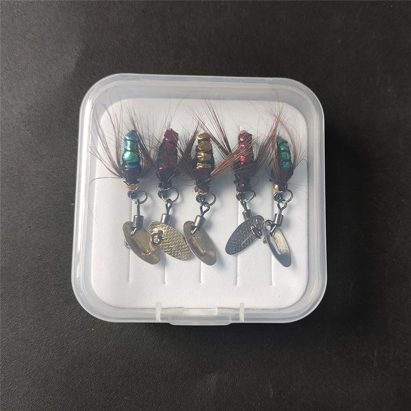 T34C Sequin Lure Bait Artifici - огляд і ціна Fly Fishing Set