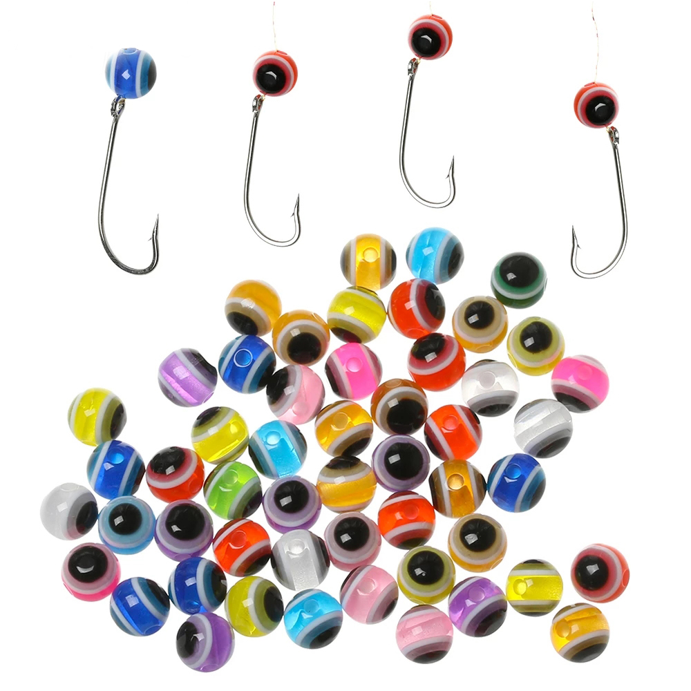 100pcs Fish Eye Fishing Beads  - огляд і ціна Fly Fishing Set