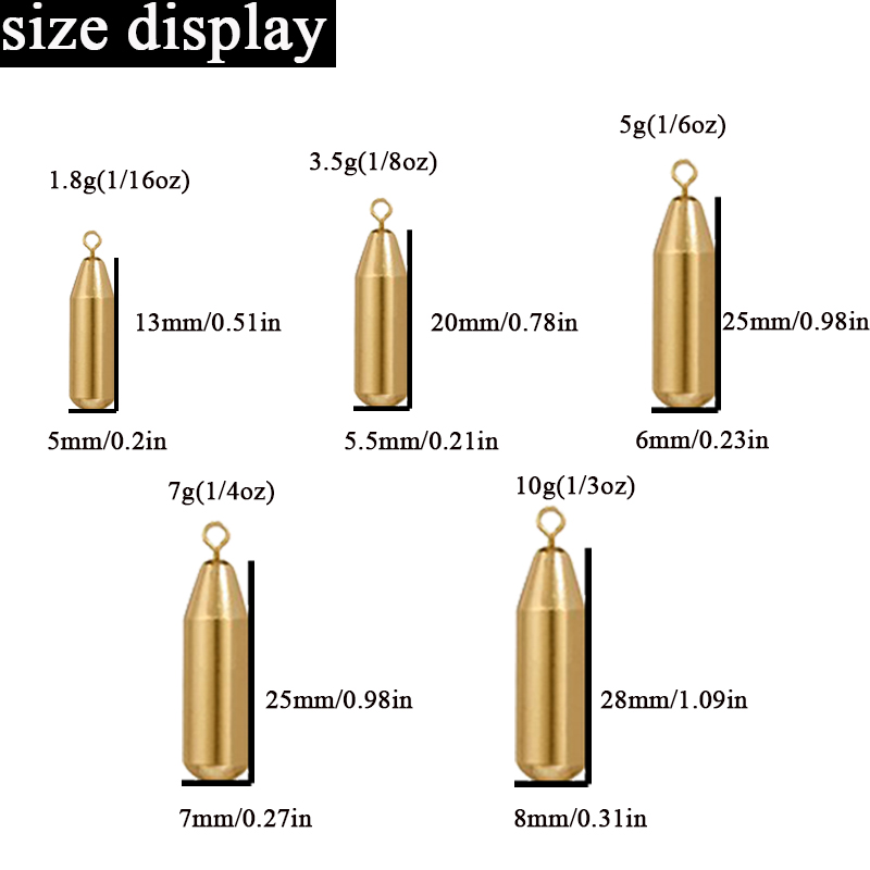 5pcs/lot Fishing Weights Sinke - огляд і ціна Fishing Equipment Stores