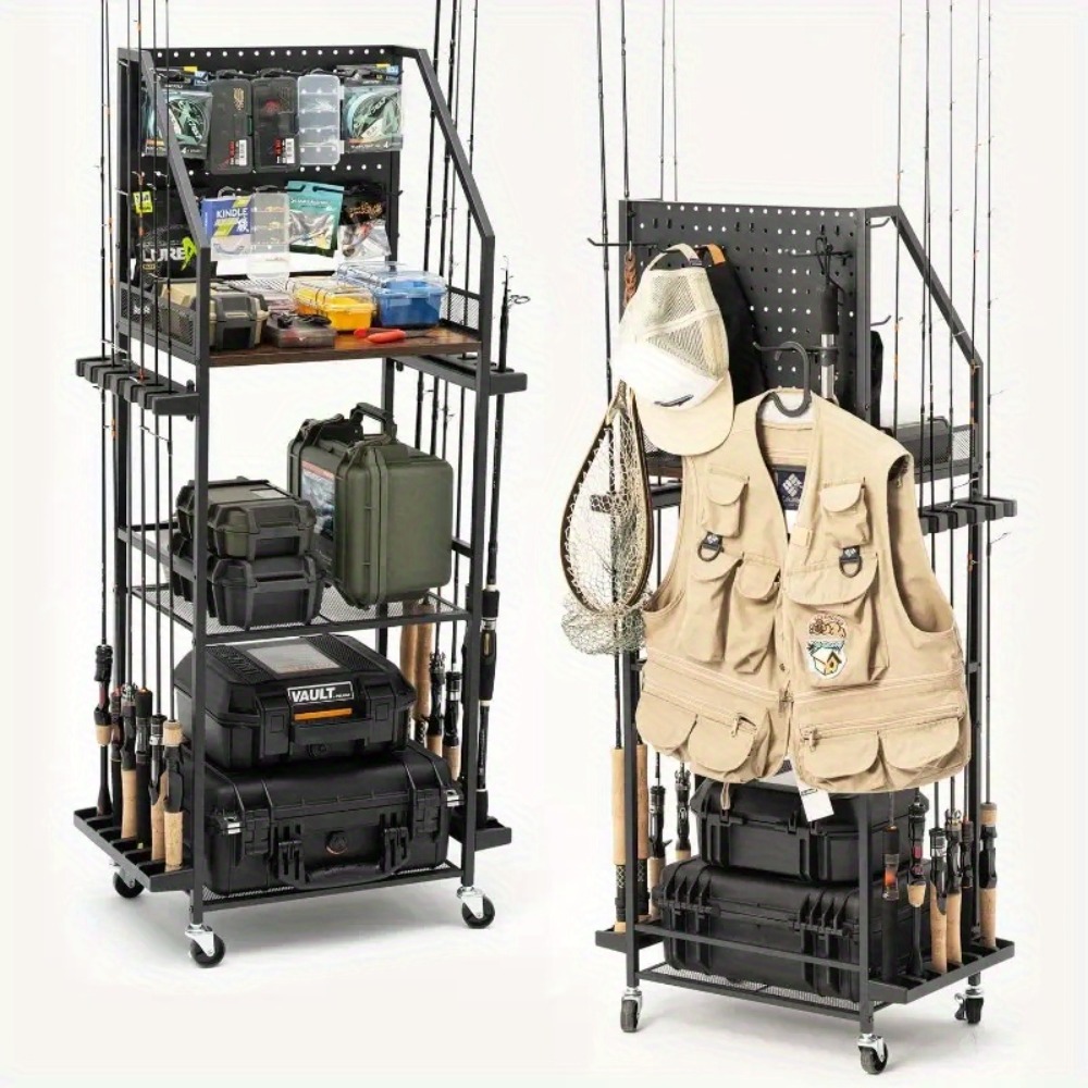Fishing Rod Holders for Garage - огляд і ціна Tackle Box